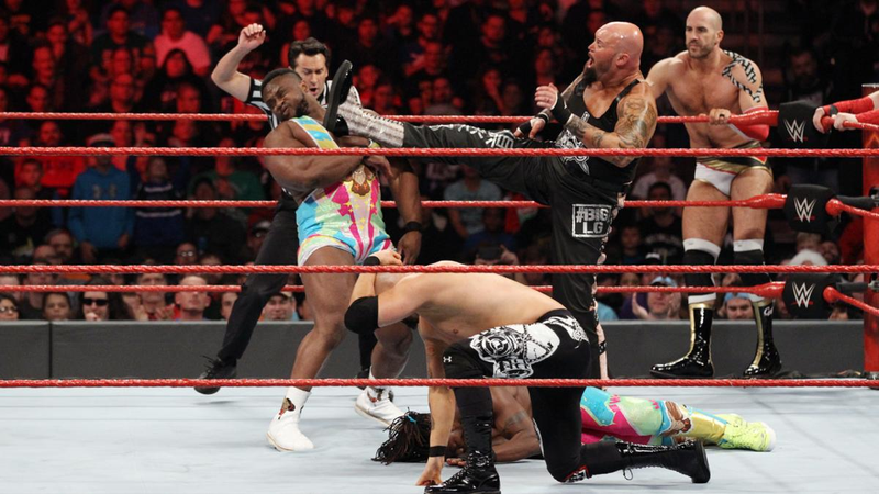 Illustration for article titled New Day earned the tag team record, even if Raw’s storytelling didn’t